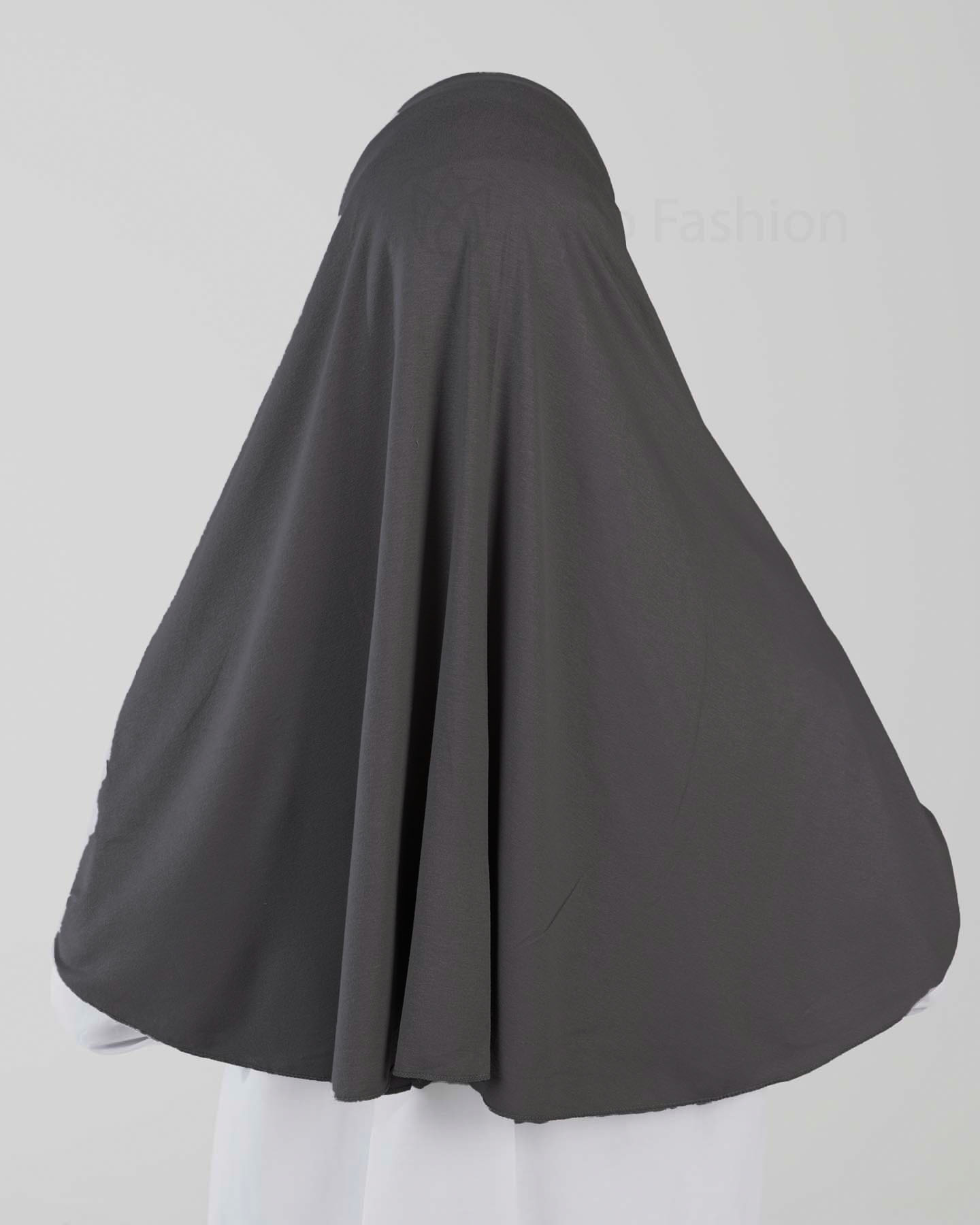 Hijab - Al Amira X-Large - One Piece - Dark Gray - 2