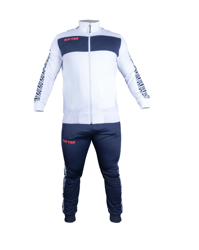 Tracksuit ToptenTraining Suit PRISM White/Blue - 2