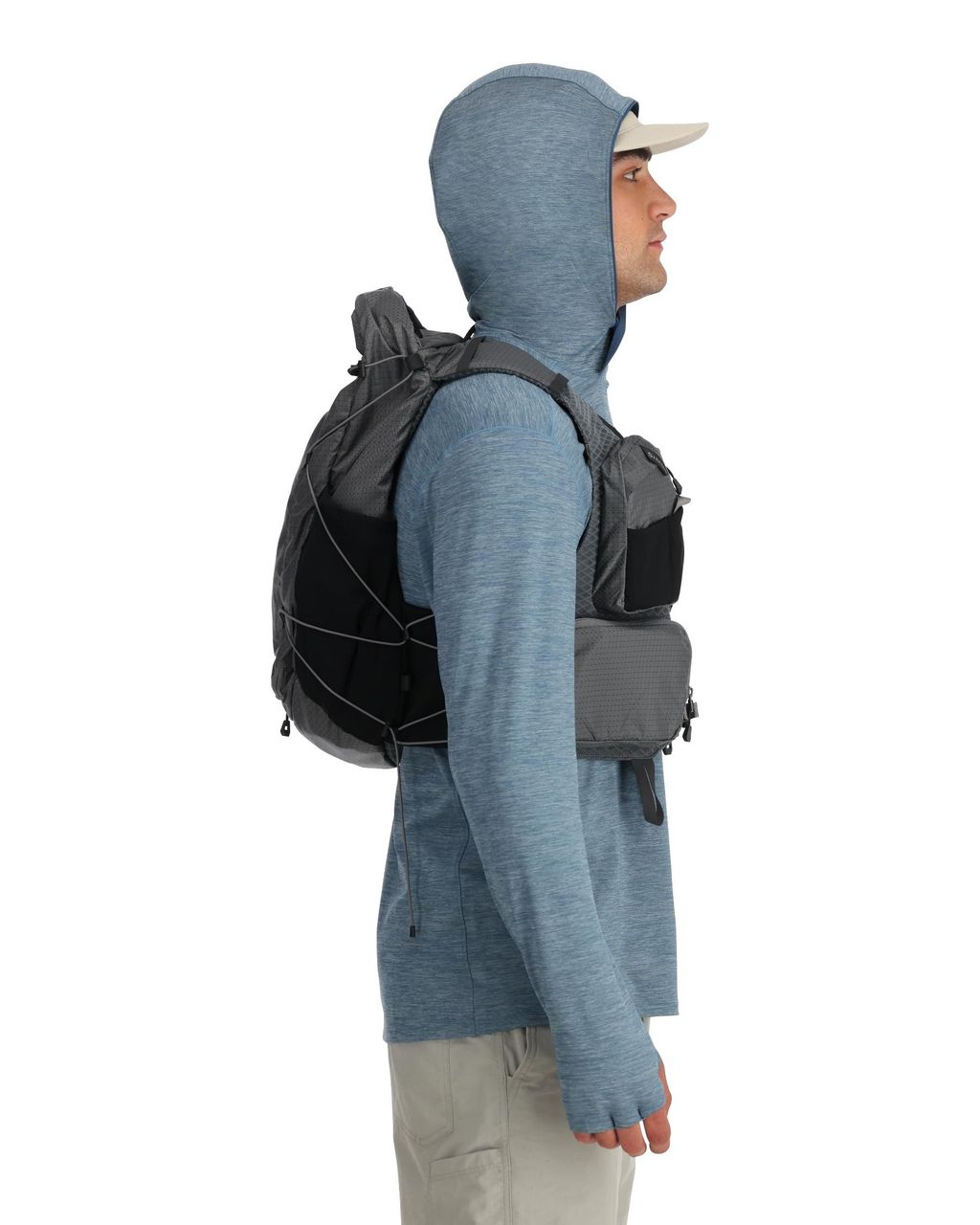 Simms Flyweight Vest Pack - Smoke - 5