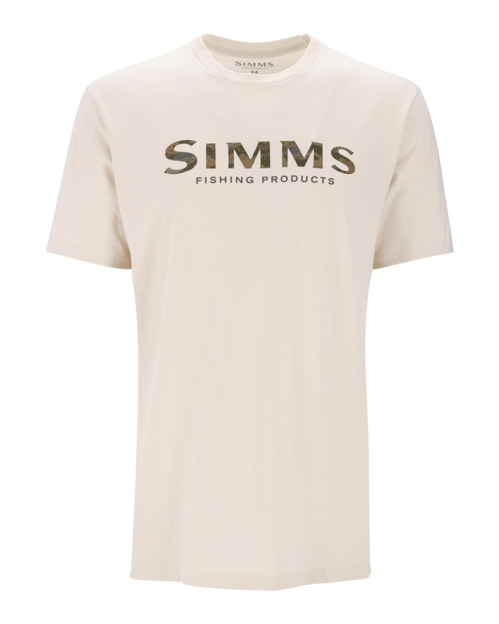 Simms Shroud Fill Logo T-Shirt - Natural