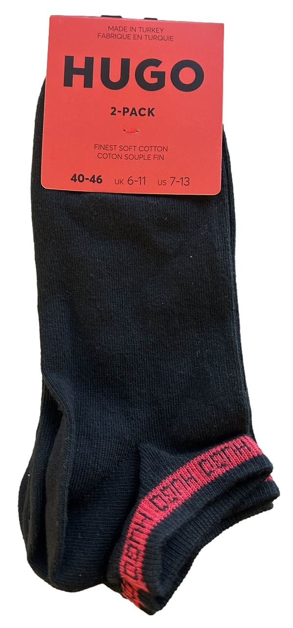 2-Pack HUGO BOSS ankelstrumpor