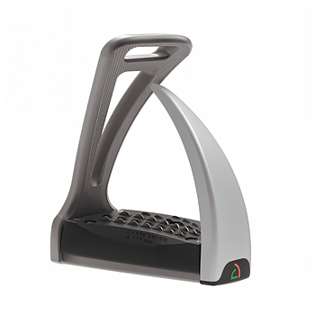 Safe Riding S2 Stirrups - Titanium Silver