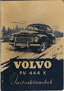 1956 Volvo PV 444 K Instruktionsbok