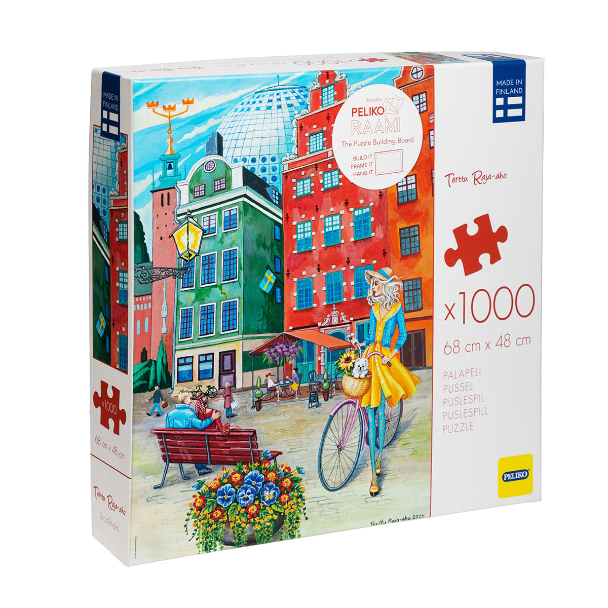 Jigsaw Puzzle 1000 Pieces Terttu Raja-aho: Stockholm