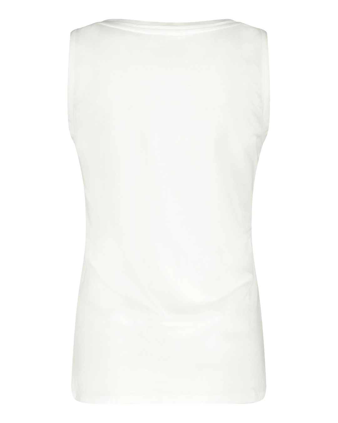 Linne rundringning med mesh/glans offwhite - 5