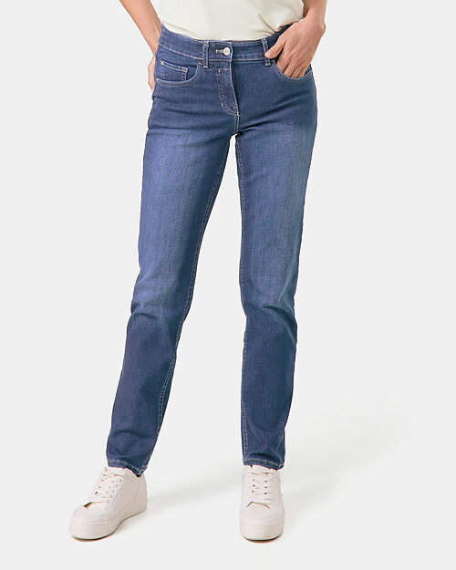 Jeans Soline best4me regular mörk mellanblå denim - 3