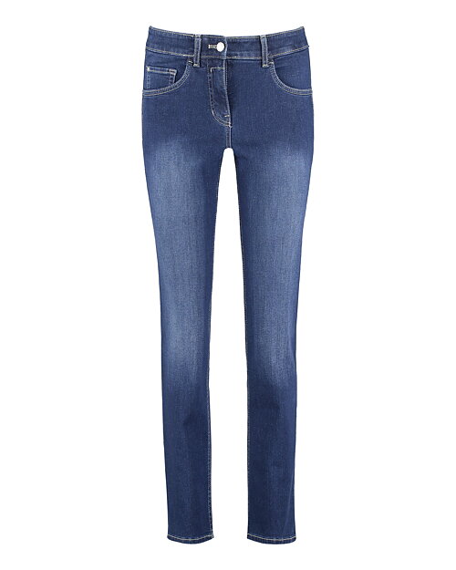 Jeans Soline best4me regular mörk mellanblå denim - 5