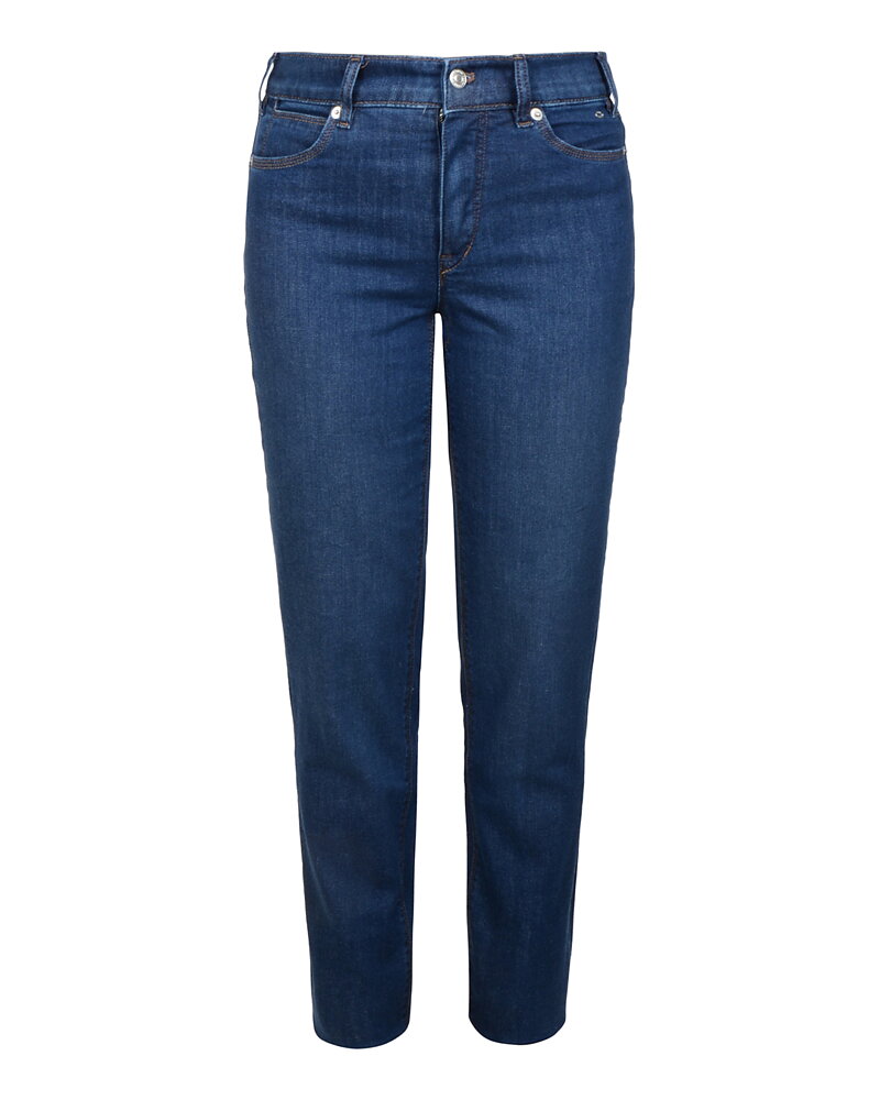Jeans Annik straight fit mörkblå denim