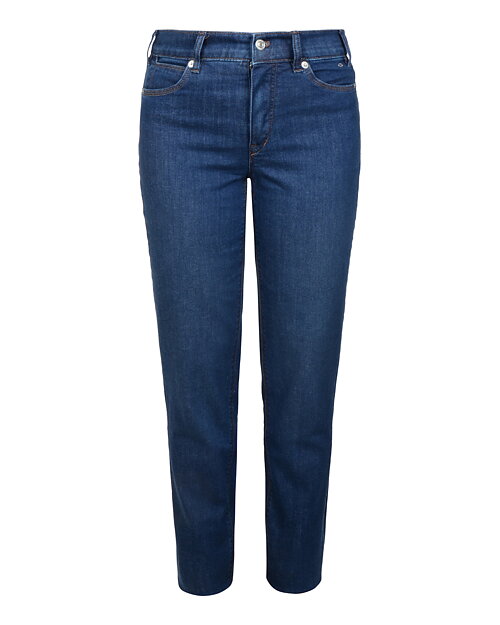 Jeans Annik straight fit mörkblå denim