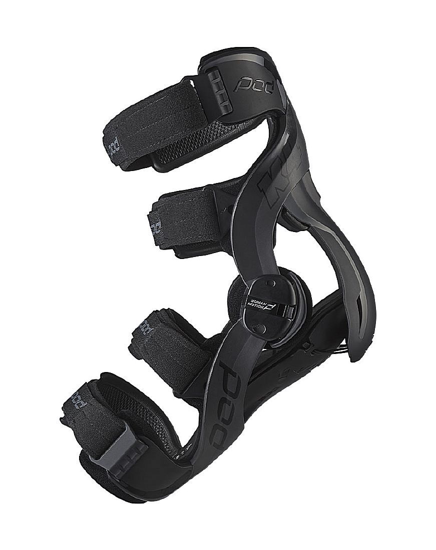 Pod K4 2.0 Knee Braces, Black - 3
