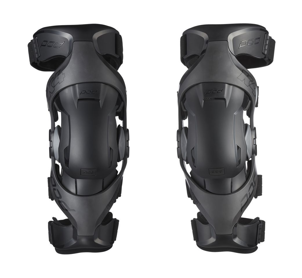 Pod K4 2.0 Knee Braces, Black