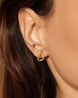 Love Vibe Drop Studs Gold