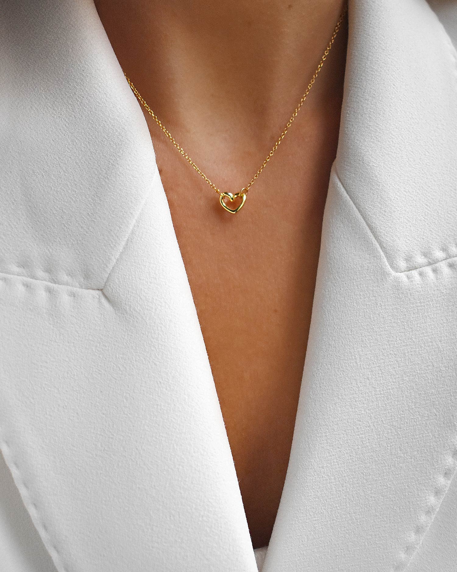 Love Vibe Drop Necklace Gold - 3