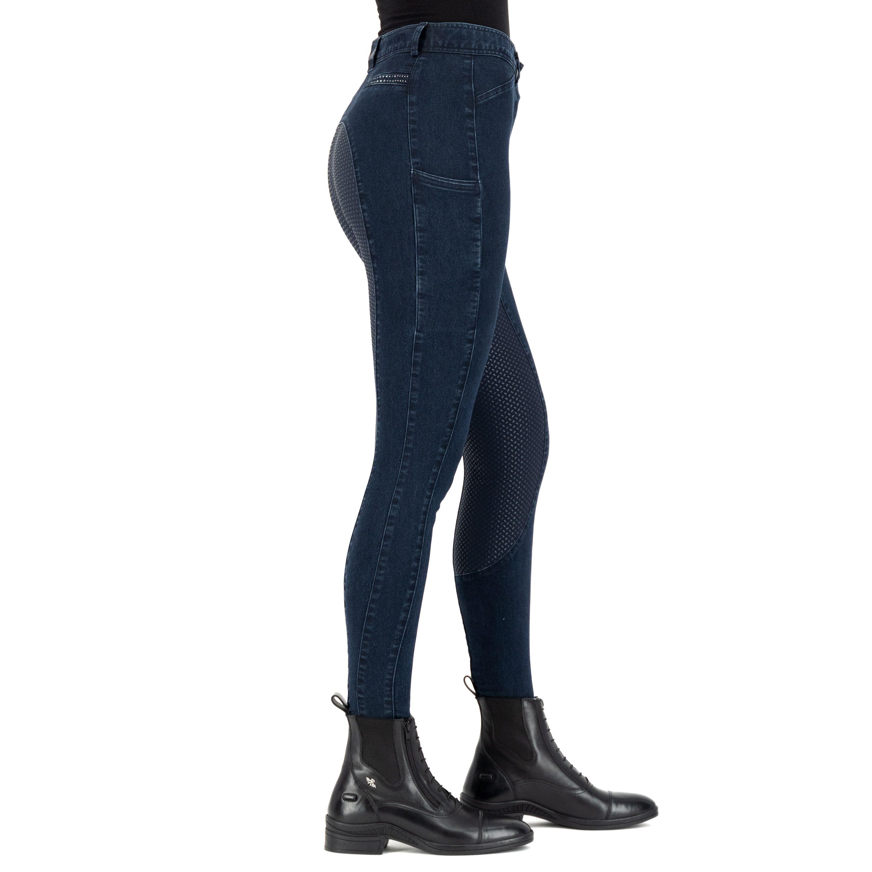 Ridtights Euro-star ESArista Denim sida