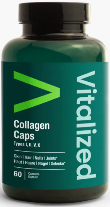 Vitalized Collagen Caps – Högkvalitativt Kollagen (60 kapslar)