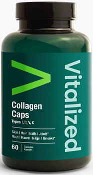 Vitalized Collagen Caps – Högkvalitativt Kollagen (60 kapslar)
