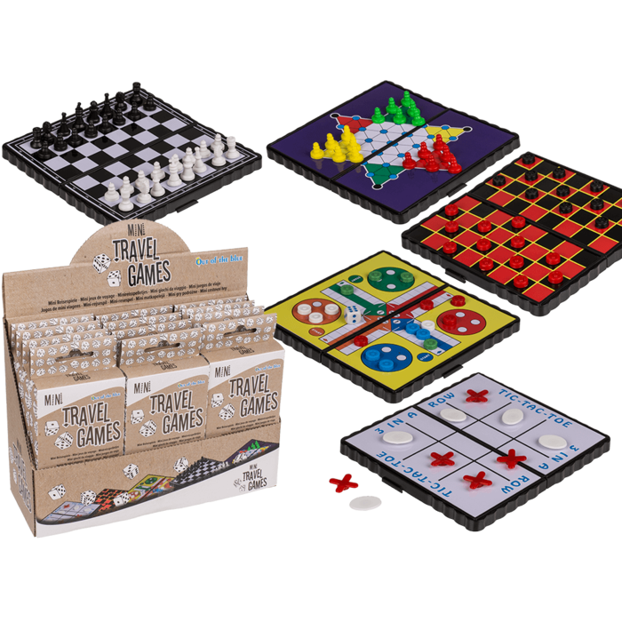 Mini magnetiska resespel