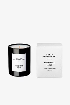 Urban.A Oriental Noir Luxury Black Small Glass Candle