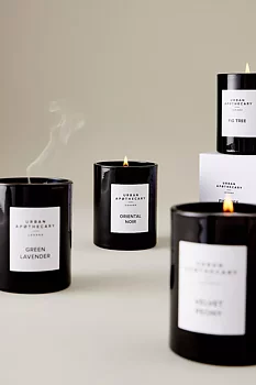 Urban.A Oriental Noir Luxury Black Small Glass Candle