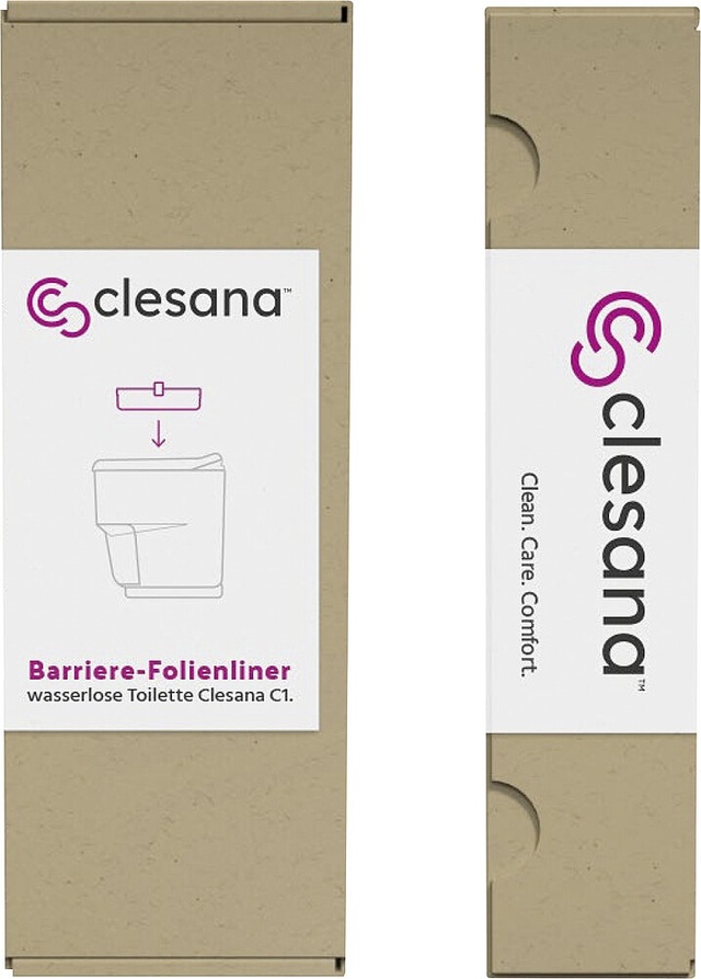 Påsar / Folier för Clesana toalett 2pack