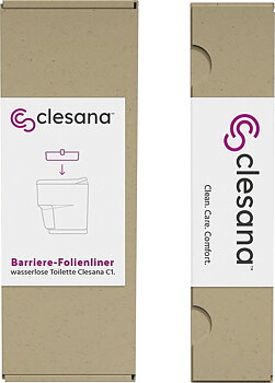 Påsar / Folier för Clesana toalett 2pack