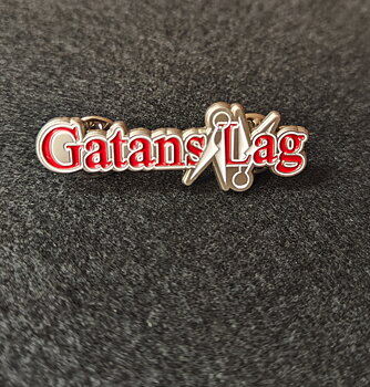 Gatans Lag - Saxar - Metallpin