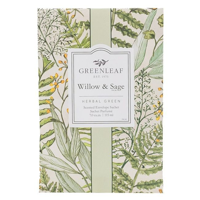 Greenleaf Willow &amp; Sage Scented sachet