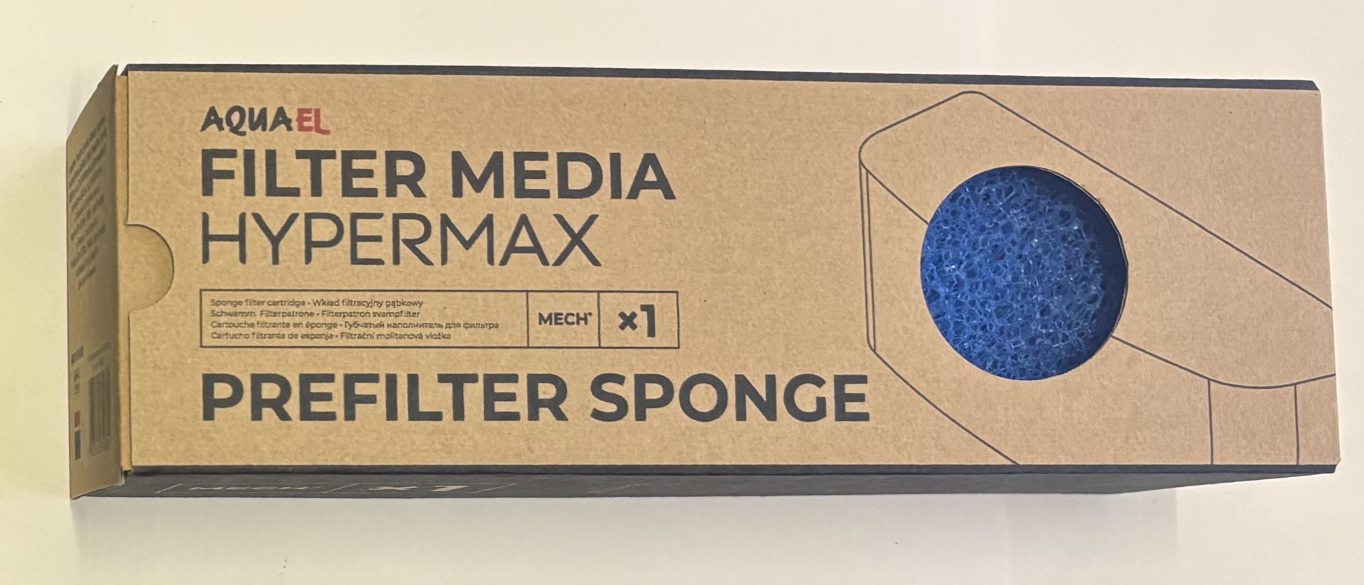 Aquael Förfiltersvamp Hypermax