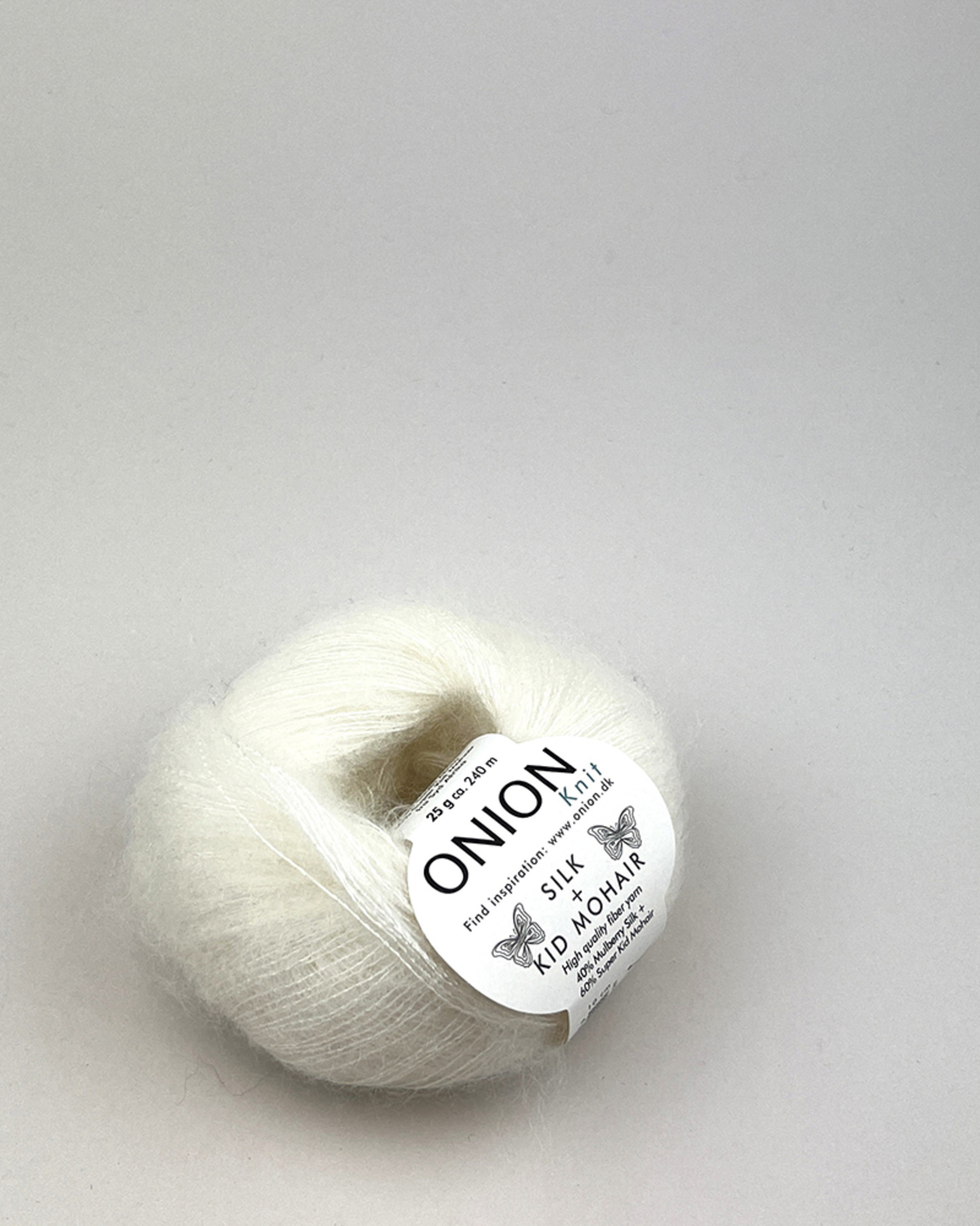 Silk Kid Mohair Onion - Naturvit/3001