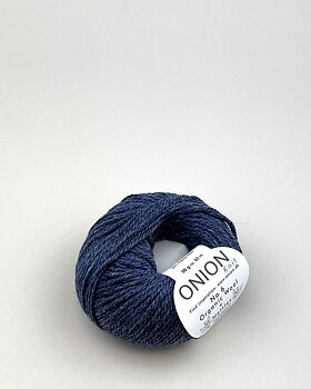 No. 6 Organic Wool Nettles - Mörk Blå/619
