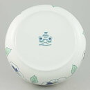 Sylvia Leuchovius (Sylvia 1976) Rounded Bowl with Viola Decor 20/9 cm