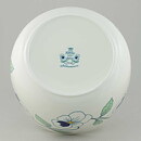Sylvia Leuchovius (Sylvia 1976) Rounded Bowl with Viola Decor 20/13 cm