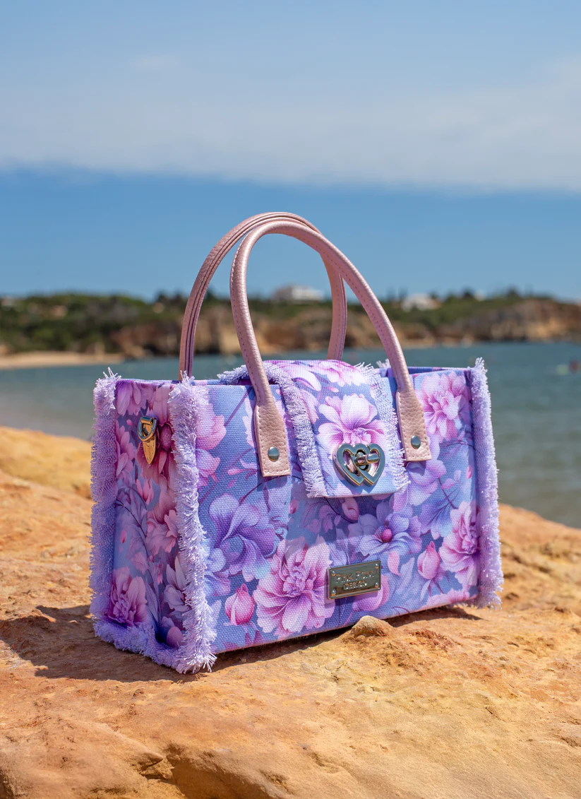 Florence Frayed Bag - Pappersmönster - 4