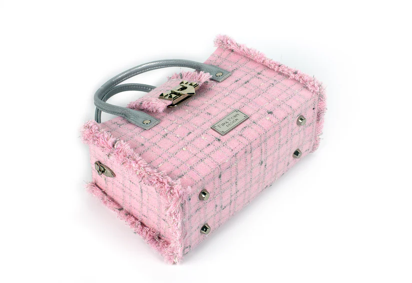 Florence Frayed Bag - Pappersmönster - 5