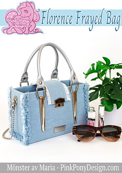 Florence Frayed Bag - Pappersmönster