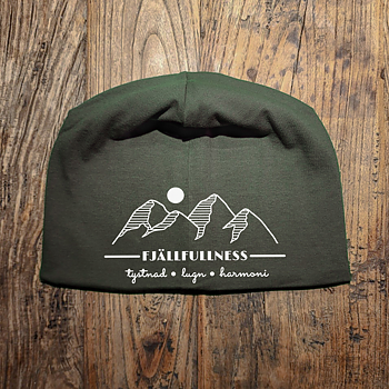 Fodrad mössa - "Fjällfullness" Fjällvy