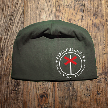 Fodrad mössa - "Fjällfullness" Ledkryss