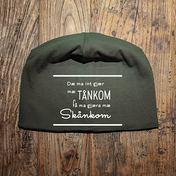 Fodrad mössa - Jamska Tånkom (ram)