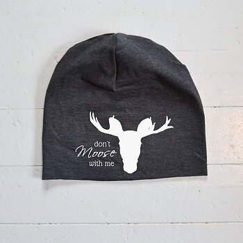 Mössa (grå) - Don't moose with me