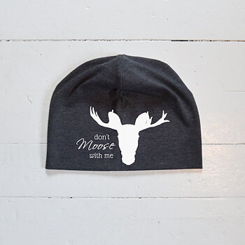 Mössa (grå) - Don't moose with me