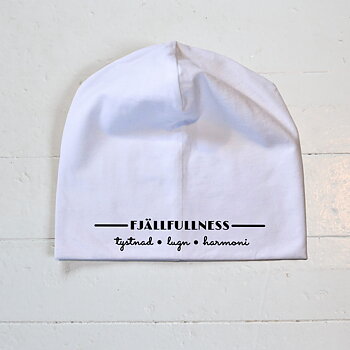 Mössa (vit) - "Fjällfullness" Quote