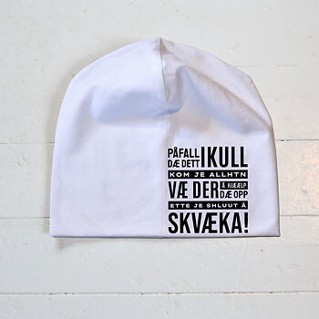 Mössa (vit) - "Påfall dæ dett ikull" Jamska