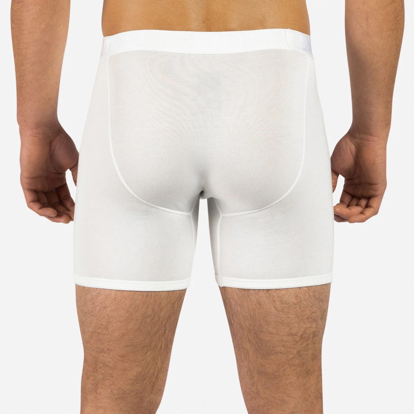 CLASSIC ICON BOXER BRIEF - 2 PACK WHITE - 4
