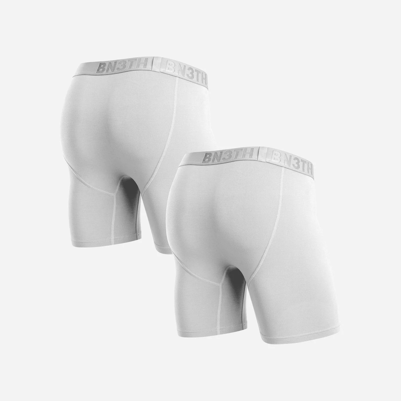 CLASSIC ICON BOXER BRIEF - 2 PACK WHITE - 2