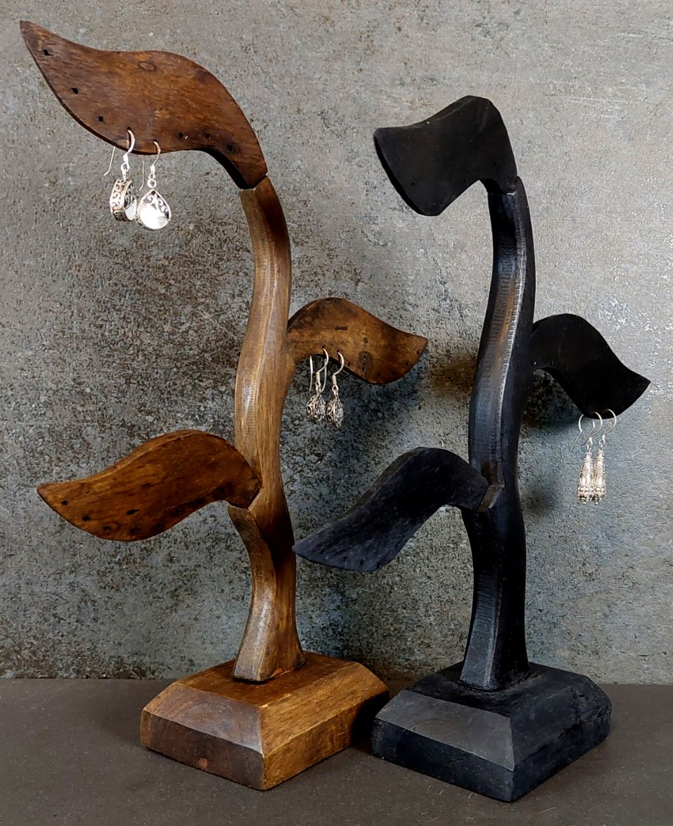 Örhänge Hållare / Display i Trä  - Träd form - 2