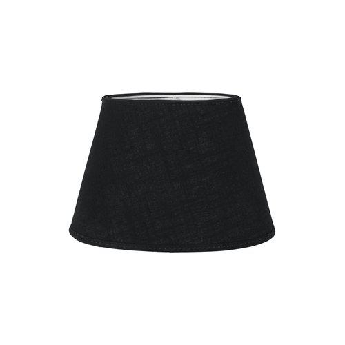 Lampskärm / Svart / Oval 20cm