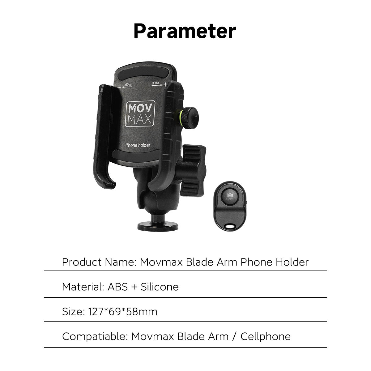 Movmax Blade Arm Phone Holder - 3