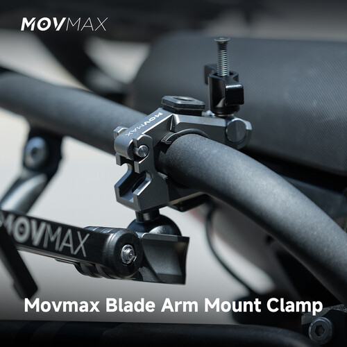 MOVMAX Tube Clamp Mount with Ball Head for Blade Arm - 2