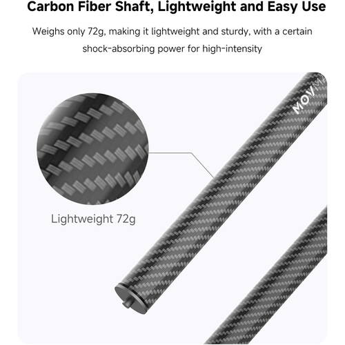 MOVMAX Carbon Fiber Extension Tube - 3