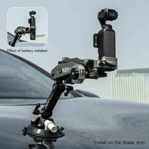 MOVMAX Blade Arm Hoop Connector for DJI Osmo Pocket 3 - 4